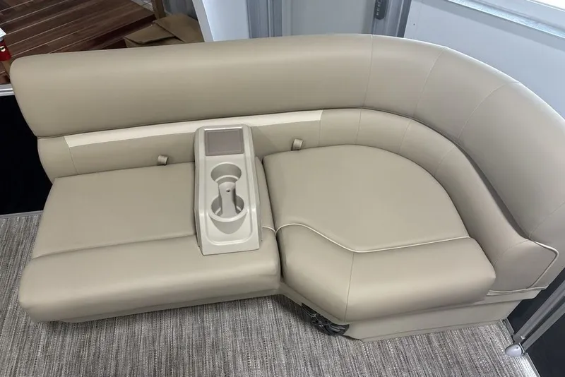 Slide: The Image of Beige seating with cup holder on Godfrey XPERIENCE 2086, 2027 model. - 12