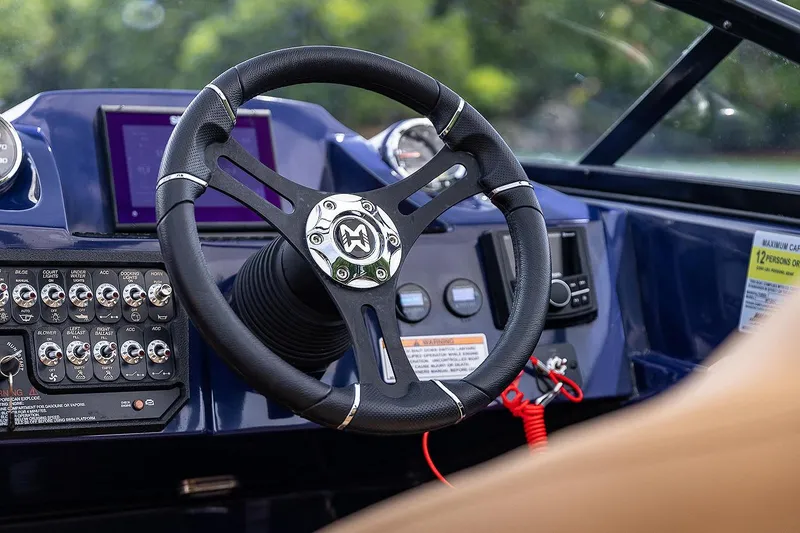 Slide: The Image of Manufacturer Provided Image: Steering wheel of 2026 Heyday WT-2DC with dashboard. - 21