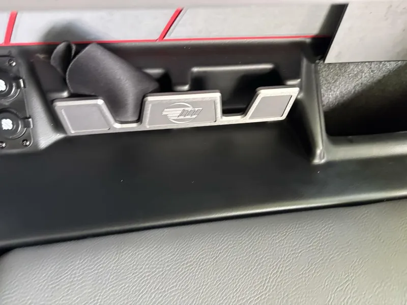 Slide: The Image of Close-up of a part of the interior of a 2022 Malibu Wakesetter 23 LSV. - 44