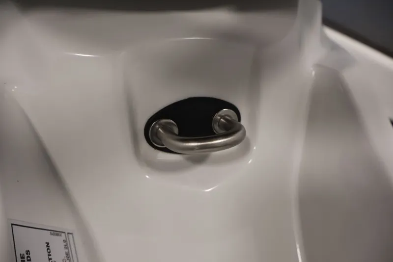 Slide: The Image of Close-up of a 2014 Sea-Doo GTI 130 handle detail. - 8