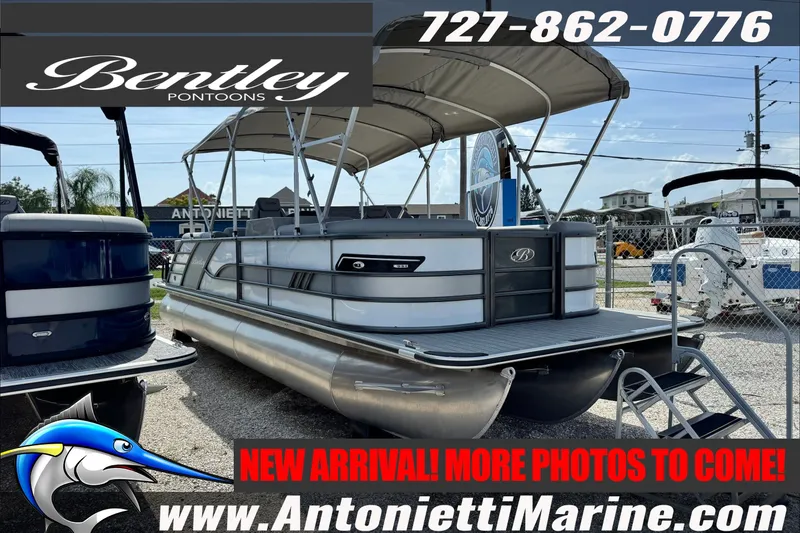 The Image of 2027 Bentley Pontoons Elite 253 Admiral displayed at Antonietti Marine dealership. - 0