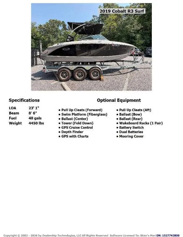 Slide: The Image of Cobalt R3 Surf 2019 - 2