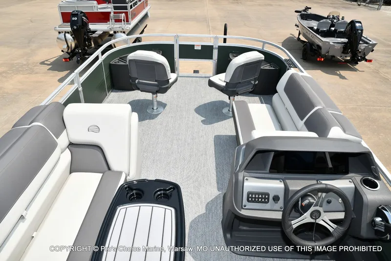 Slide: The Image of Sun Tracker Fishin' Barge 22 DLX 2027 - 53