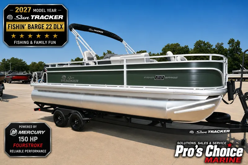 The Image of Sun Tracker Fishin' Barge 22 DLX 2027 - 1