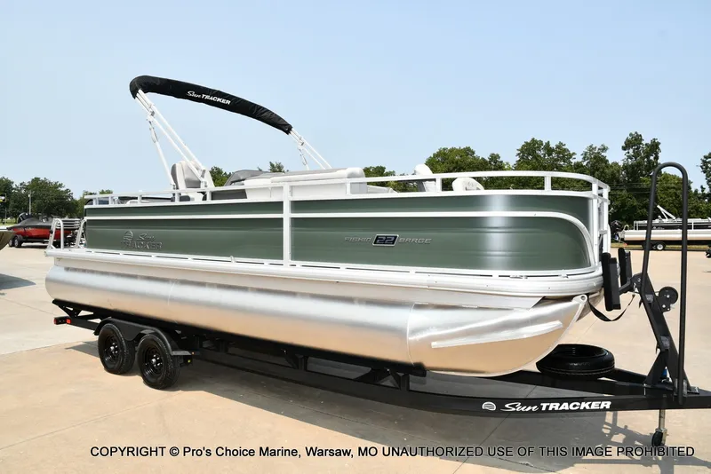 Slide: The Image of Sun Tracker Fishin' Barge 22 DLX 2027 - 68