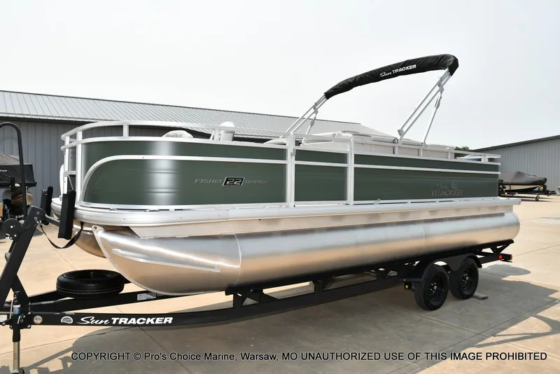 Slide: The Image of Sun Tracker Fishin' Barge 22 DLX 2027 - 65