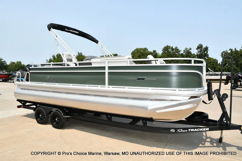 Slide: The Image of Sun Tracker Fishin' Barge 22 DLX 2027 - 66