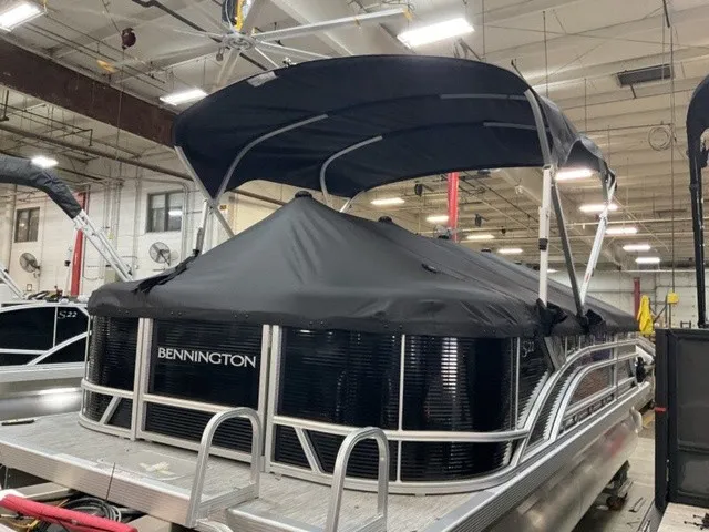 Slide: The Image of Bennington S-One Quad Bench 22 S1SR Pontoon 2027 - 19