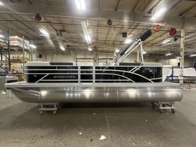 Slide: The Image of Bennington S-One Quad Bench 22 S1SR Pontoon 2027 - 8
