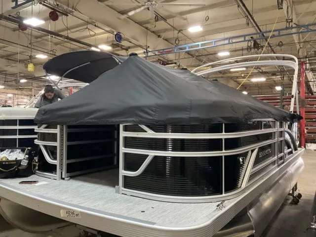 Slide: The Image of Bennington S-One Quad Bench 20 S1SR Pontoon 2027 - 18