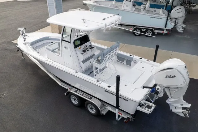 Slide: The Image of Sportsman Masters 247OE Bay Boat 2027 - 29