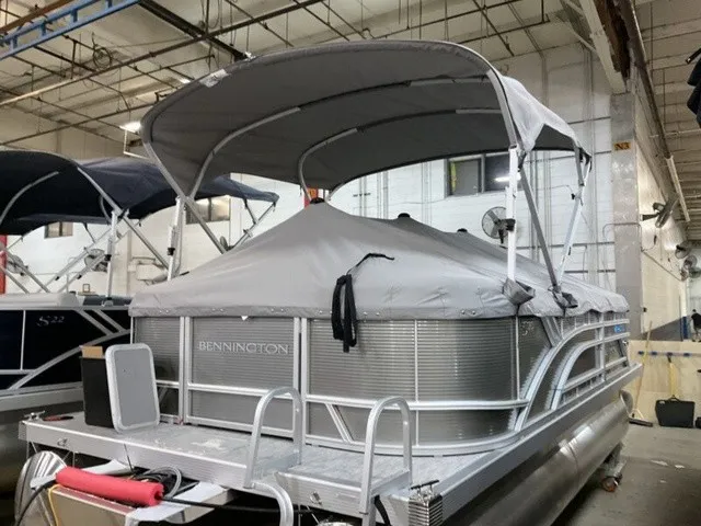 Slide: The Image of Bennington S-One Quad Bench 20 S1SR Pontoon 2027 - 20