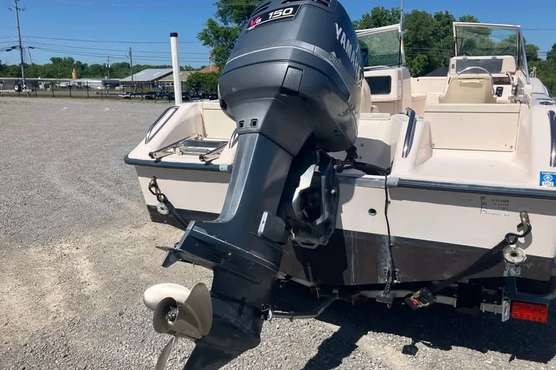 Slide: The Image of 1998 Grady-White Tournament 192 boat with Yamaha V6 150 outboard motor. - 5