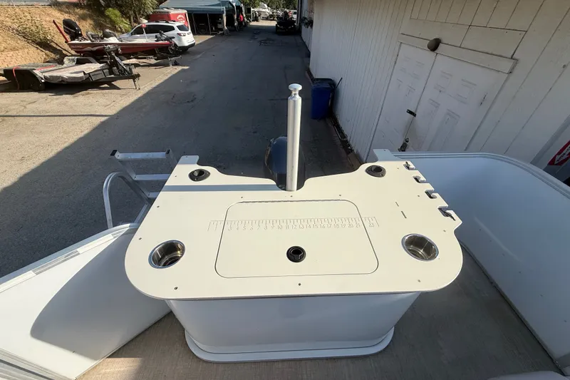 Slide: The Image of 2020 SunCatcher V18 Fish boat with fishing station and rod holders. - 42