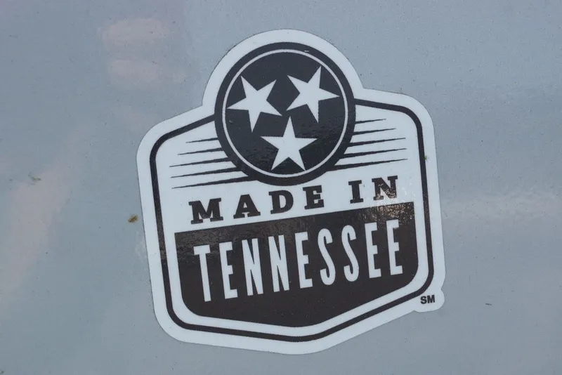 Slide: The Image of "Made in Tennessee" sticker on Excel 220 Bay Pro Elite, 2026 model. - 17