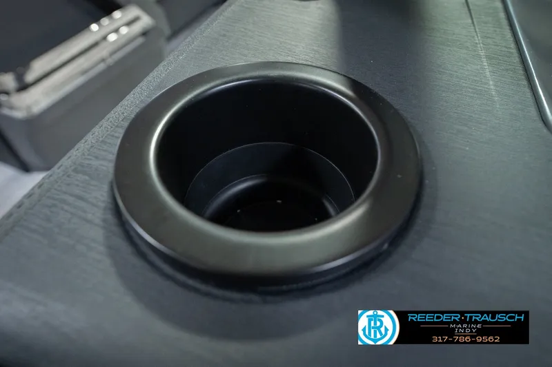 Slide: The Image of Cup holder on 2027 Bennington 22 MSB boat, featuring sleek design and functionality. - 55