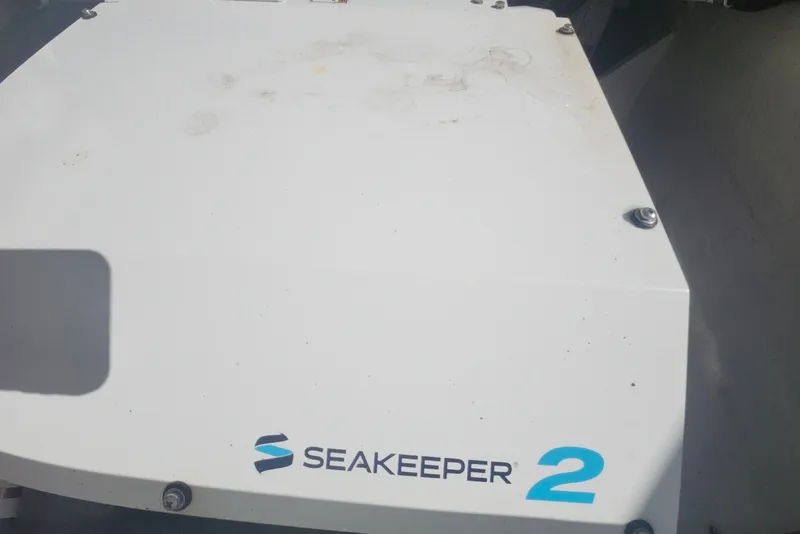 Slide: The Image of Seakeeper 2 stabilizer on 2021 Grady-White Canyon 306 boat. - 26