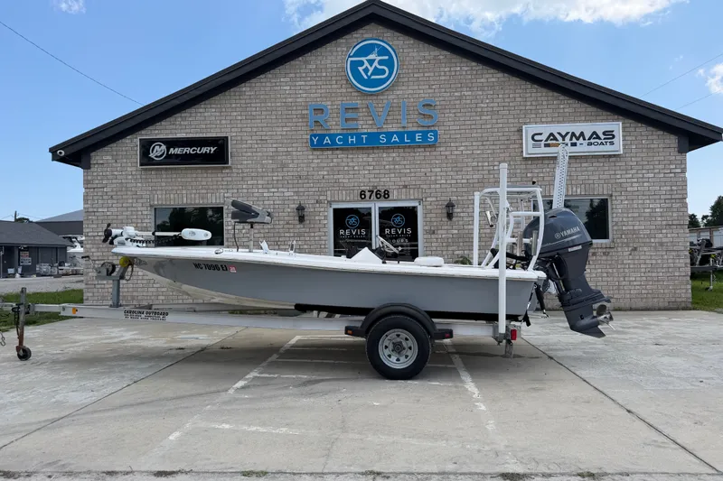 The Image of 2018 Bomb Island 160 Side Console boat on trailer at Revis Yacht Sales. - 0