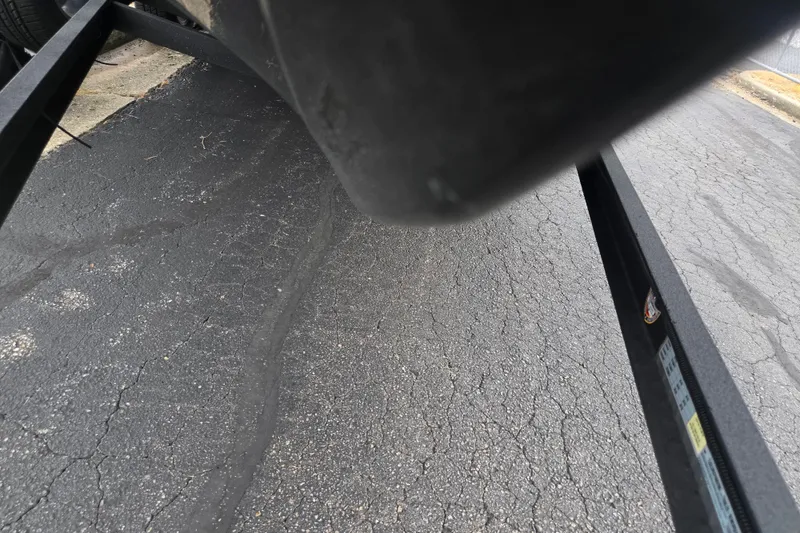 Slide: The Image of 2023 Ranger Z521R trailer on cracked asphalt pavement. - 8