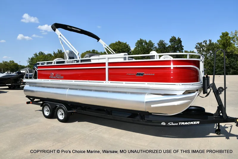 Slide: The Image of Sun Tracker Fishin' Barge 22 DLX w/115HP Pro-XS 4 Stroke 2026 - 72