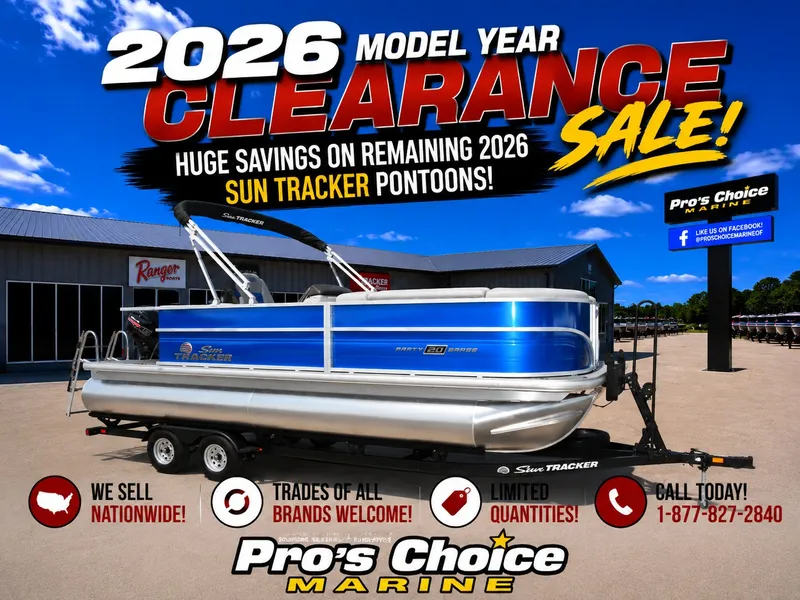 The Image of Sun Tracker Party Barge 20 DLX 2026 - 1