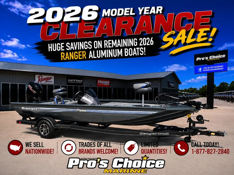 The Image of Ranger RT188 w/115HP Mercury Pro-XS 2026 - 1