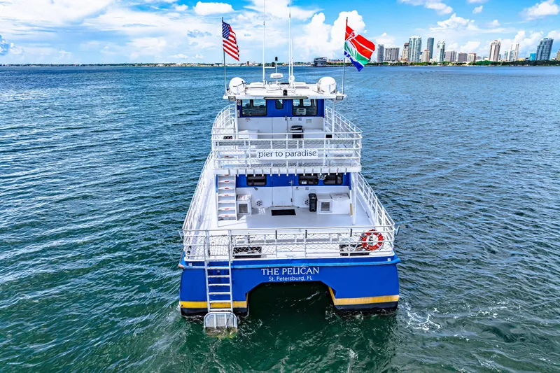 Slide: The Image of Custom 2002 Tri-Kat 60' Catamaran - 40