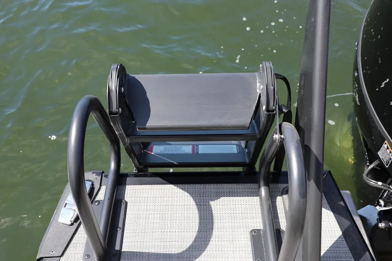 Slide: The Image of 2024 Viaggio D24U boat ladder and platform on water. - 10