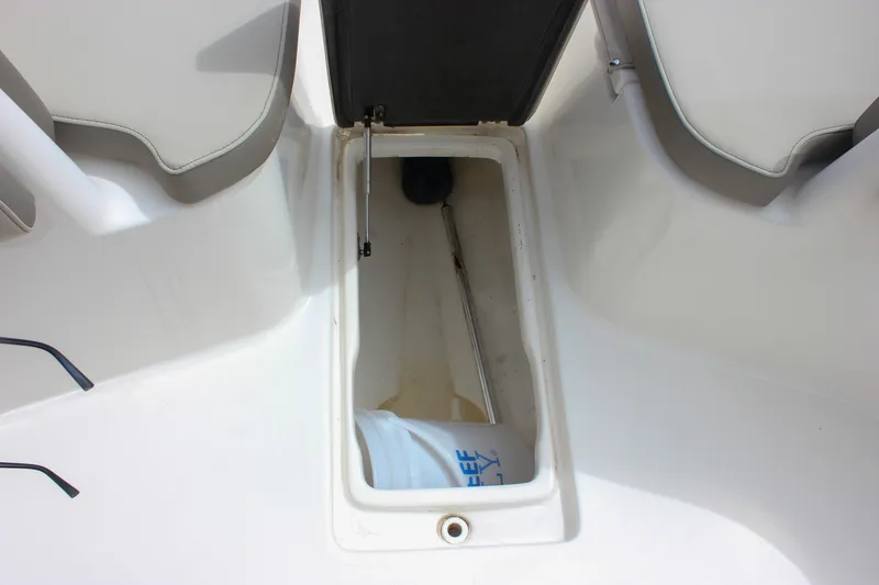 Slide: The Image of Storage compartment of 2022 Key West 263 FS boat, featuring interior details. - 39
