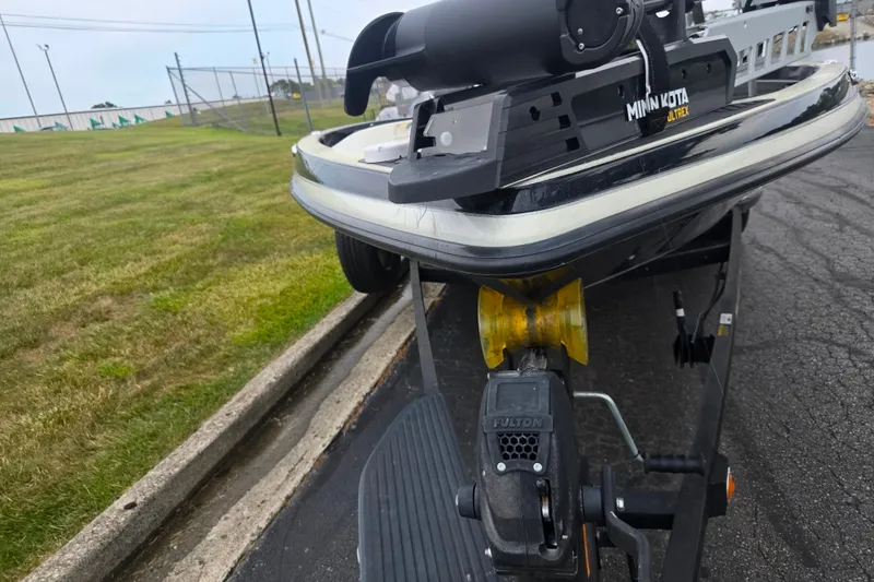 Slide: The Image of 2016 Ranger Z521 Comanche boat on trailer with Minn Kota Ultrex motor. - 7