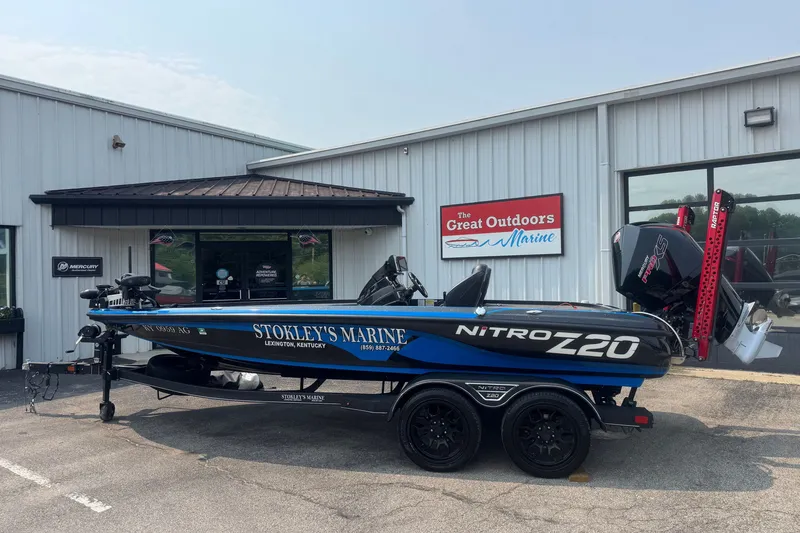 The Image of 2022 Nitro Z20 boat at Stokley's Marine, Lexington, Kentucky dealership. - 1