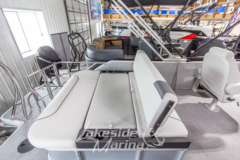 Slide: The Image of Interior of 2026 Godfrey Monaco 235 SFLC pontoon boat at Lakeside Marina. - 23