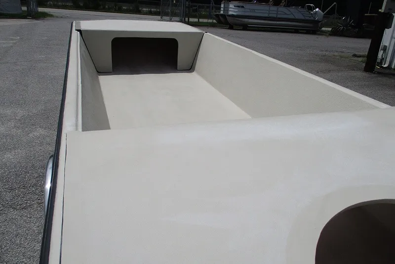 Slide: The Image of 2027 Delta Boatworks DELTA D1550 interior view, showcasing spacious deck design. - 13