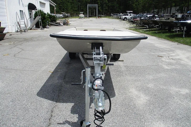 Slide: The Image of 2027 Delta Boatworks DELTA D1550 on trailer in outdoor lot. - 4