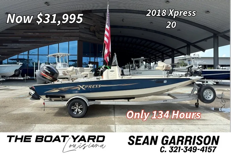 The Image of 2018 Express 20 boat for sale, $31,995, only 134 hours, at The Boat Yard Louisiana. - 1