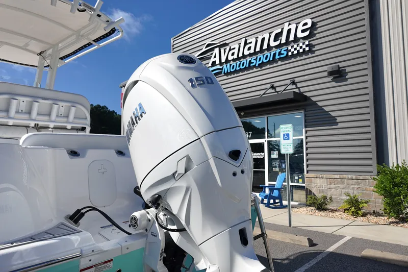 Slide: The Image of 2027 Sea Fox 228 Commander boat with Yamaha engine at Avalanche Motorsports. - 4