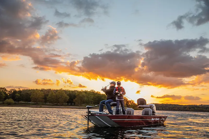 Slide: The Image of Manufacturer Provided Image: Bass Tracker Classic XL Aluminum Fishing Boat - 34