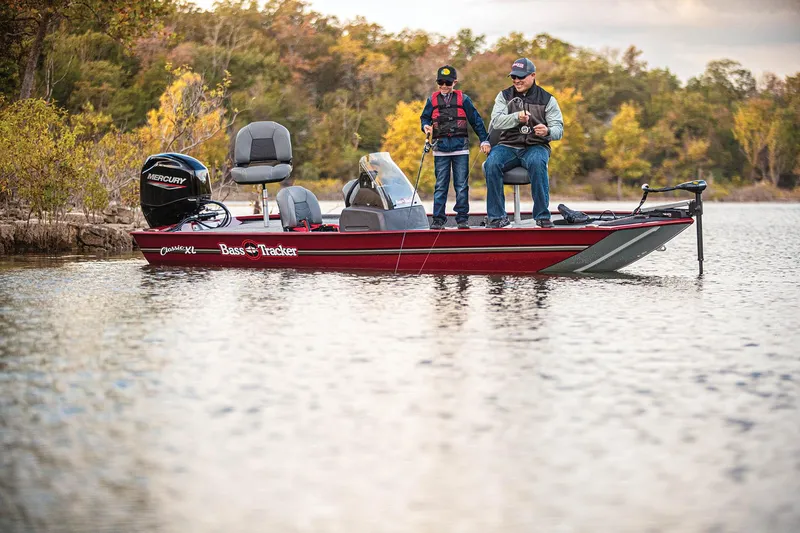 Slide: The Image of Manufacturer Provided Image: Bass Tracker Classic XL Aluminum Fishing Boat - 43