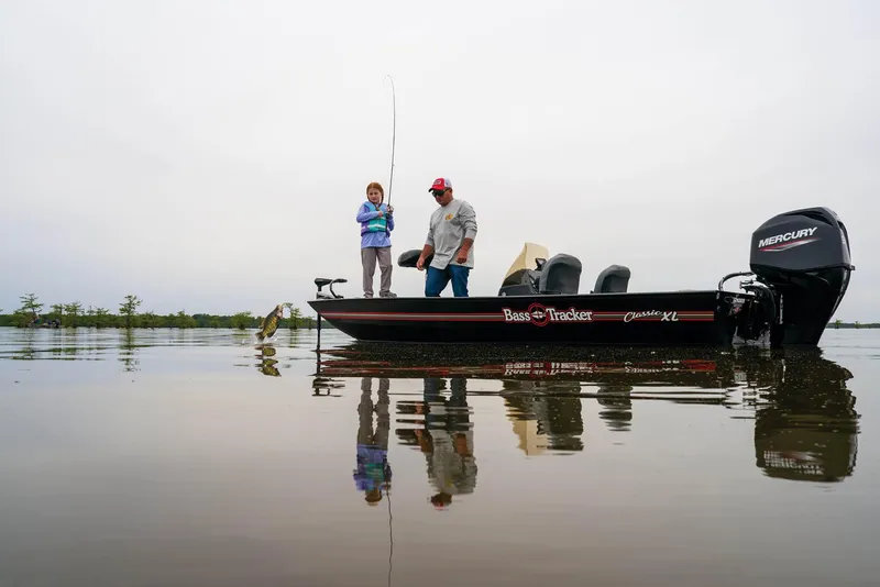 Slide: The Image of Manufacturer Provided Image: Bass Tracker Classic XL Aluminum Fishing Boat - 44