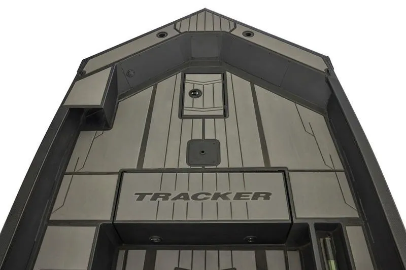 Slide: The Image of 2027 Tracker Grizzly 1756 T Marsh boat deck, featuring sleek design and durable construction. - 16