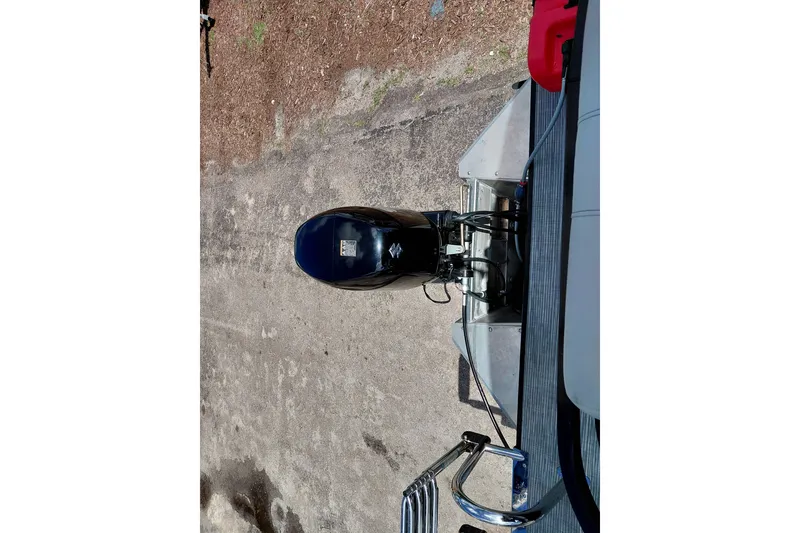 Slide: The Image of 2023 Viaggio Del Mar C boat with outboard motor on a concrete surface. - 31