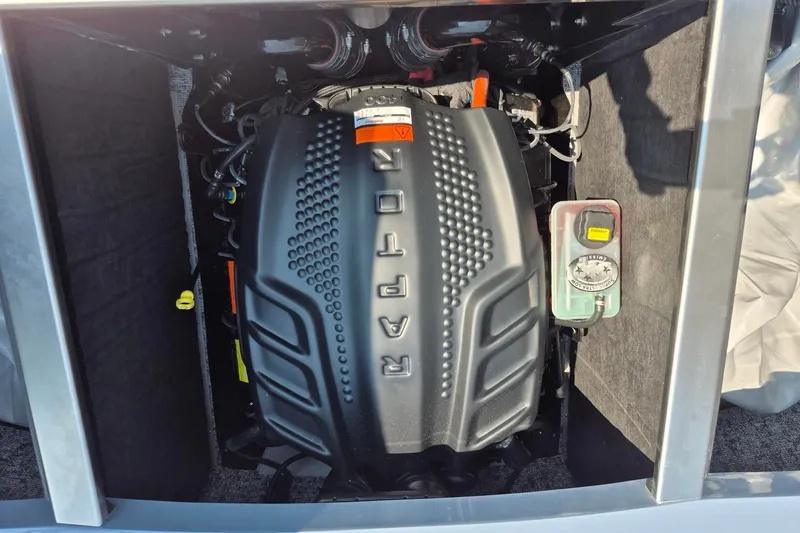 Slide: The Image of Engine compartment of 2027 MB B52-23 Classic LIMITED, showcasing detailed components and design. - 16