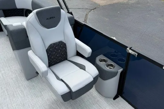 Slide: The Image of Luxurious Alera M25Q 2027 boat seat with cup holders and sleek design. - 73