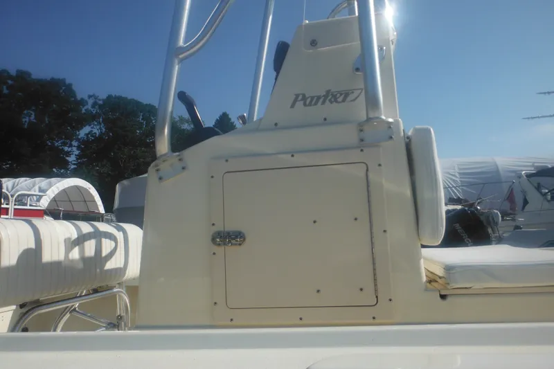 Slide: The Image of 2001 Parker 1801 Center Console boat, featuring a sleek design and sturdy construction. - 7
