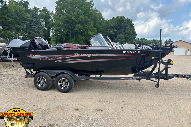 Slide: The Image of 2023 Ranger VX1788 WT boat on trailer at D&R Sports Center. - 1
