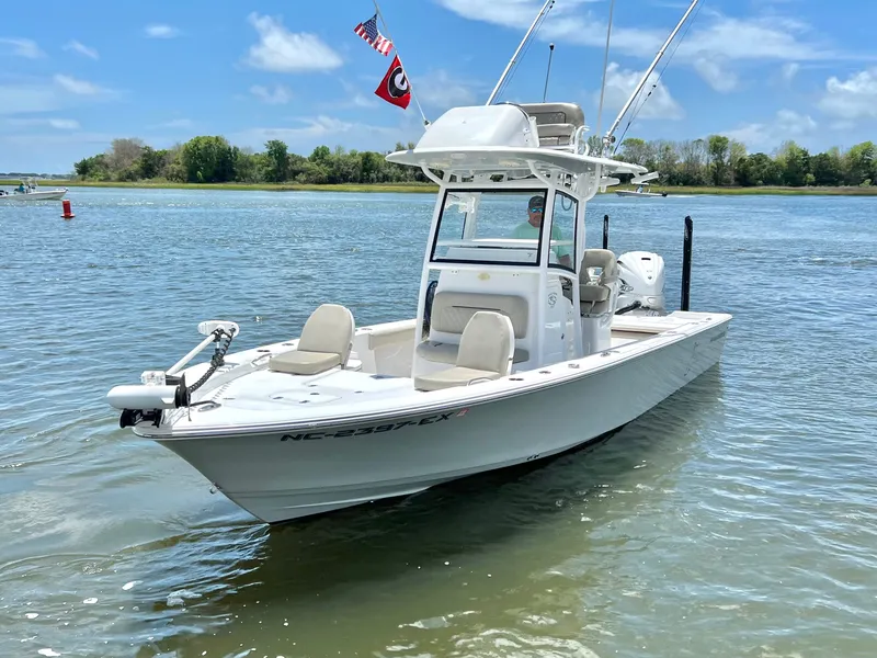 Slide: The Image of Sportsman Masters 267 Bay Boat 2021 - 8