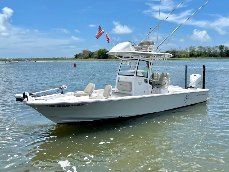 Slide: The Image of Sportsman Masters 267 Bay Boat 2021 - 2