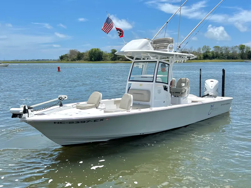 Slide: The Image of Sportsman Masters 267 Bay Boat 2021 - 1