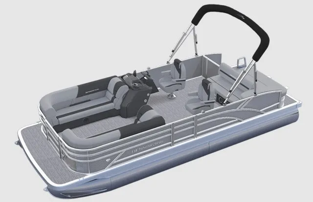 Slide: The Image of Bennington S-One Swingback 22 S1SB Tritoon 2027 - 2