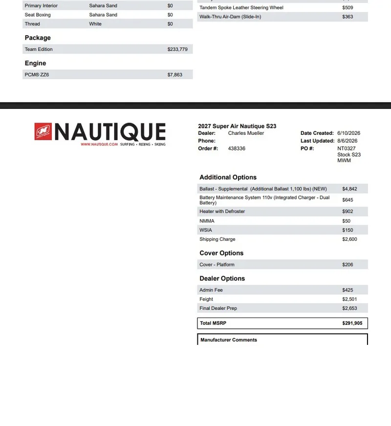 Slide: The Image of Nautique Super Air Nautique S23 2027 - 3